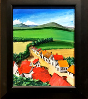 French Countryside Village - 18x15