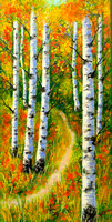 autumn birches ii
