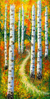 autumn birches iii
