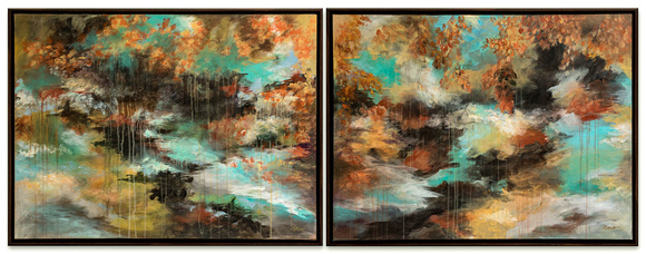 Autumn in the Garden of Earthly Delights - Diptych